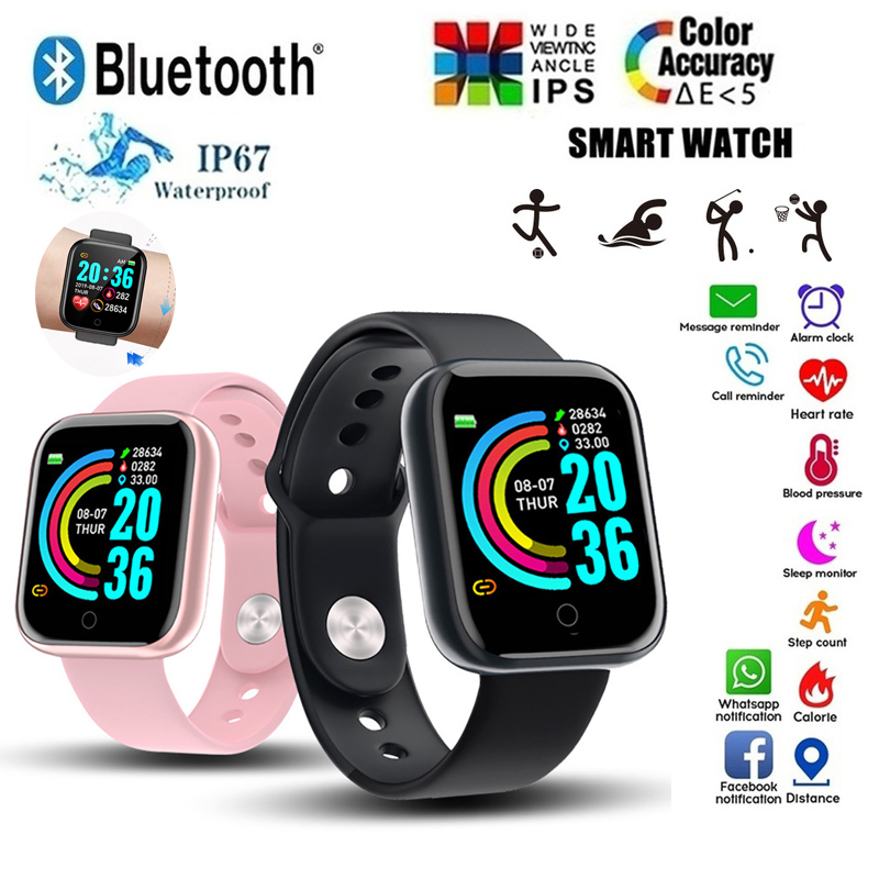 Smartwatch X12 - D20 Smart Uhr Wasserdichte Fitness Tracker