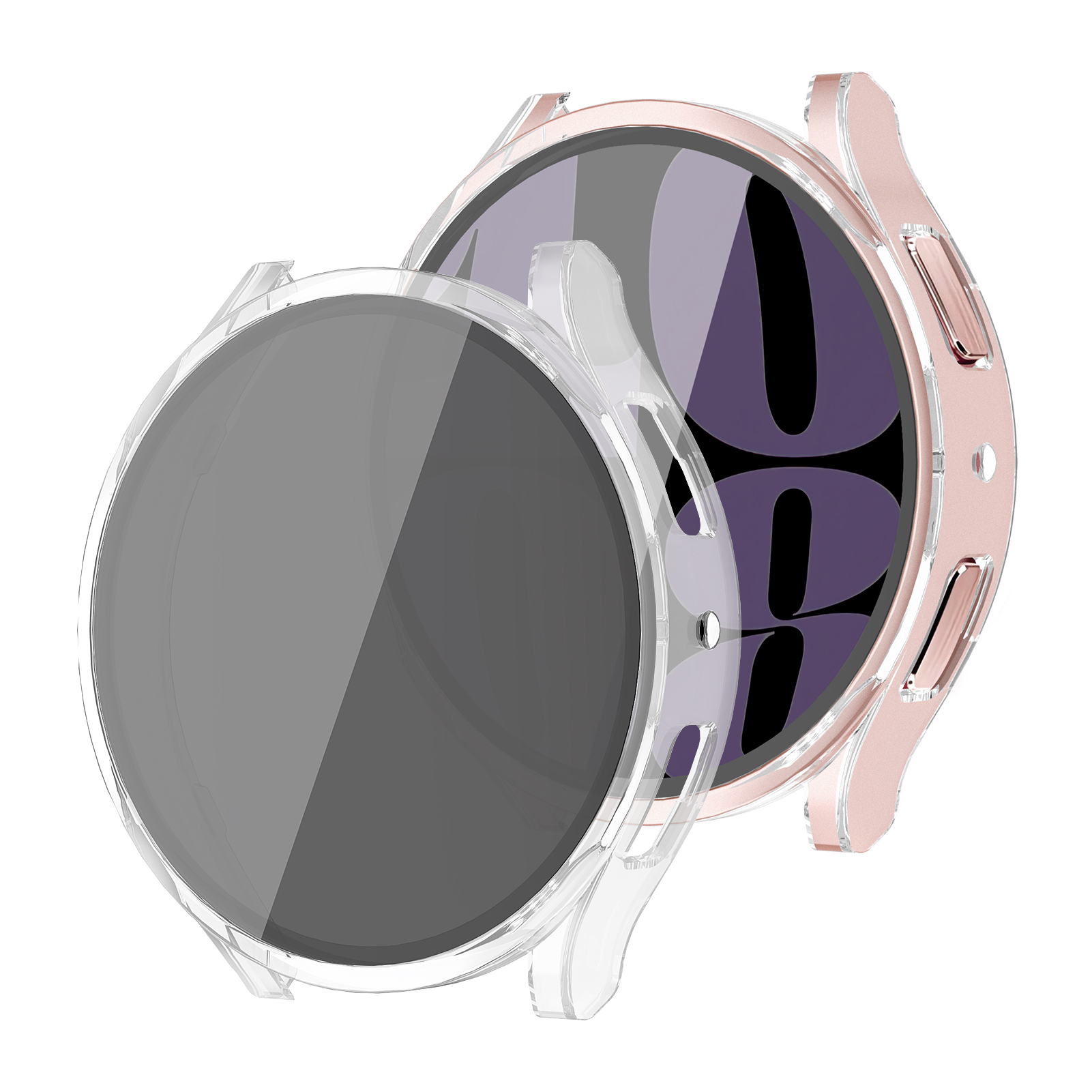 Samsung Smartwatch Accessories - Gehärtetes Glas + Privatsphäre Hülle für