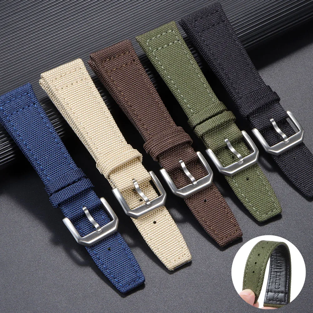 Nylon Nato Strap - Nylon Canvas Uhrenarmband für IWC PILOT