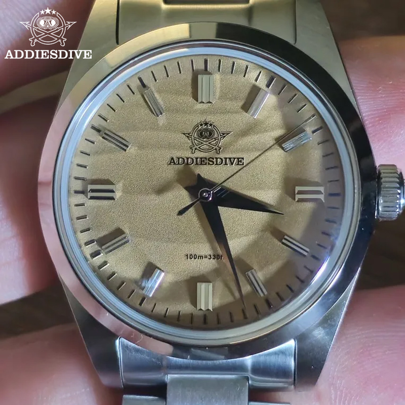 Smartwatch Nexus - ADDIESDIVE Herrenuhr mit Sandzifferblatt, gewölbtes Glas,