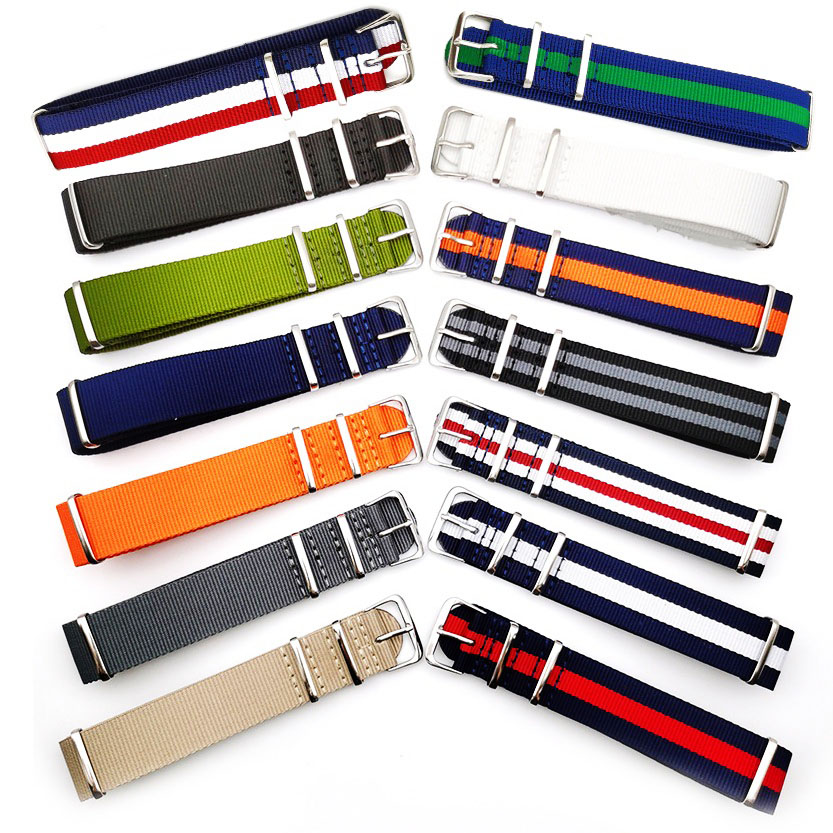 Nylon Nato Strap - Canvas Band für Nylon Uhrenarmband Uhrenarmbänder