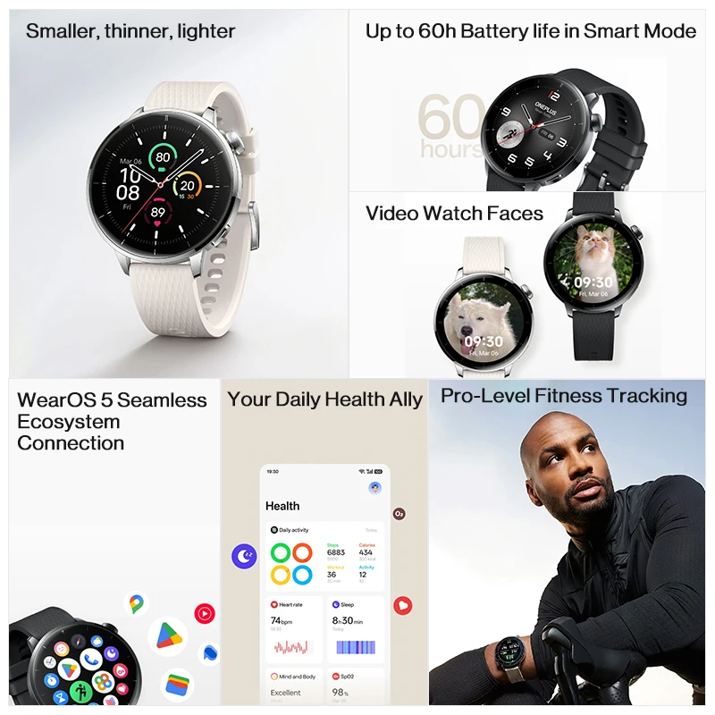 Globale Version OnePlus Watch  – Smartwatch Nexus Bewertung und Preis