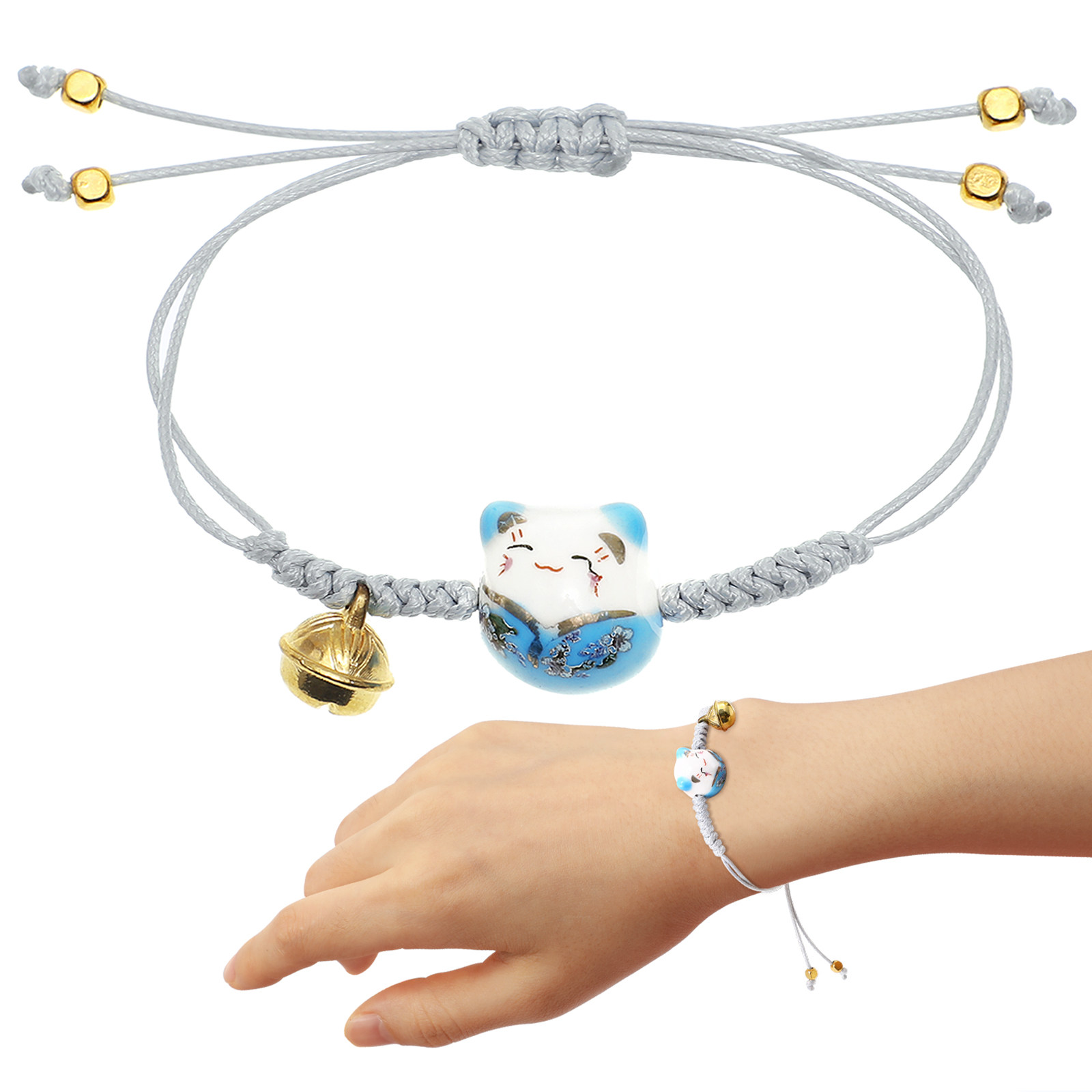 1 Stück Niedliches Keramik-Kat – Ceramic Link Bracelet Bewertung und Preis
