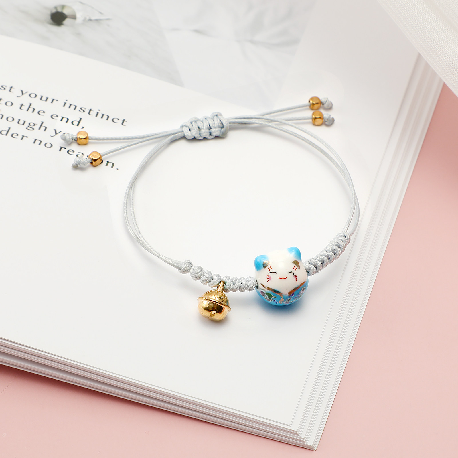 1 Stück Niedliches Keramik-Kat – Ceramic Link Bracelet Bewertung und Preis