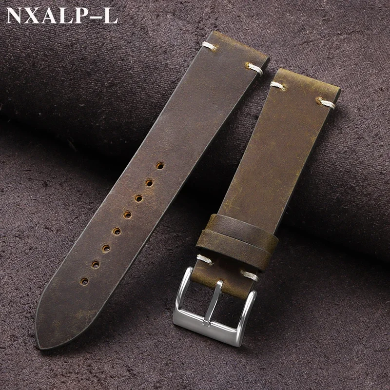 Vintage Ölwachs Leder Uhrenarm – Nylon Nato Strap Bewertung und Preis