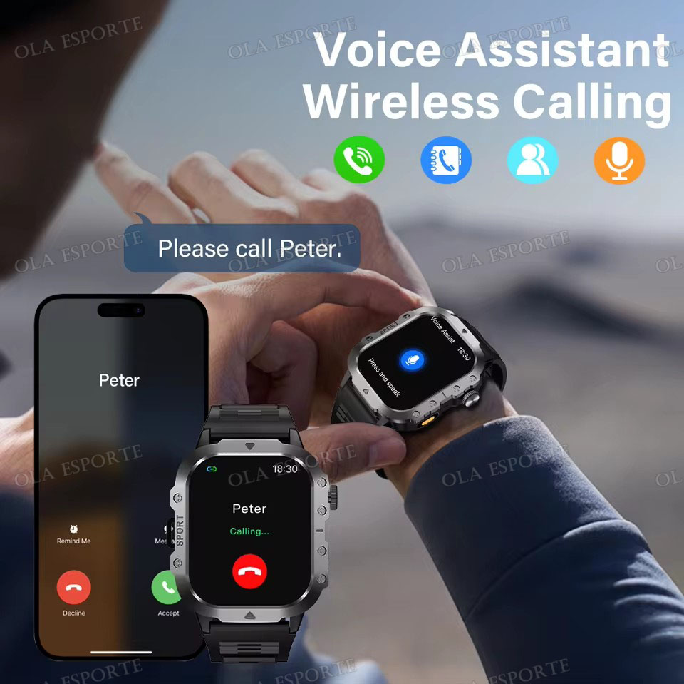 2026 Neue Militärische Smartwa – Smartwatch X12 Bewertung und Preis