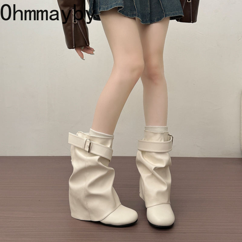 Neue Damen-Slouchy-Lederstiefe – Leather Classic Strap Bewertung und Preis
