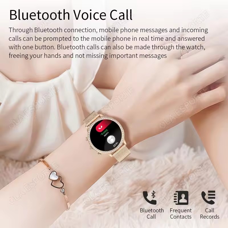 Elegante Damen-Smartwatch mit  – Smartwatch X12 Bewertung und Preis